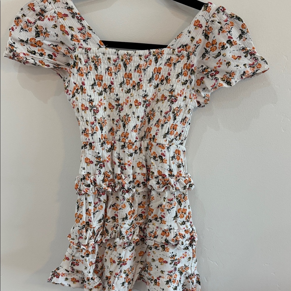 Floral Ruffle Dress - Picture 5 of 7